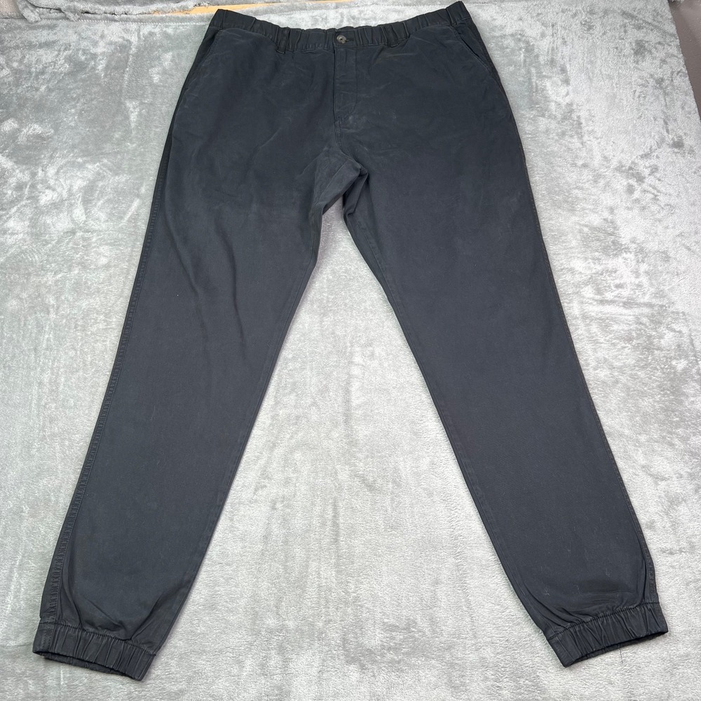 Bearbottom Jogger Pants Men's 2XL Tall‎ Black Casual Comfort Waist Elastic Cuffs